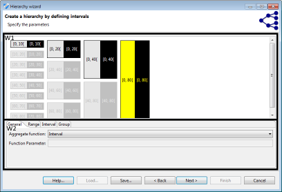 Interval editor